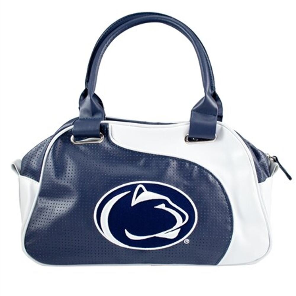 Penn State Perfect Bowler Purse Hand Bag Nittany Lions Big 10 Red Bag Handle New